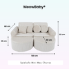 MeowBaby Spielsofa Mini Max Churros - Plüschcord Edition