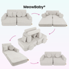 MeowBaby Spielsofa Mini Plus Cord Premium - Slim Cord Edition