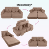 MeowBaby Spielsofa Mini Plus Cord Premium - Slim Cord Edition