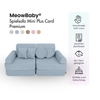 MeowBaby Spielsofa Mini Plus Cord Premium - Slim Cord Edition