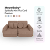 MeowBaby Spielsofa Mini Plus Cord Premium - Slim Cord Edition