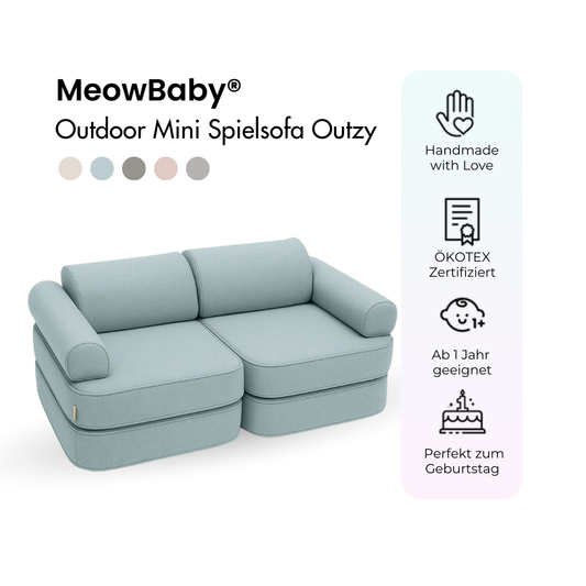 MeowBaby Outdoor Mini Spielsofa Outzy - Outdoor Living Edition