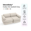 MeowBaby Outdoor Mini Spielsofa Outzy - Outdoor Living Edition