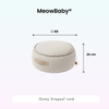 MeowBaby Outzy Sitzpouf für Kinder rund - Outdoor Living Edition