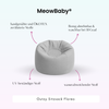 MeowBaby Outdoor Kinder-Sitzsack Outzy Floreo - Outdoor Living Edition