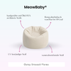 MeowBaby Outdoor Kinder-Sitzsack Outzy Floreo - Outdoor Living Edition