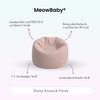 MeowBaby Outdoor Kinder-Sitzsack Outzy Floreo - Outdoor Living Edition