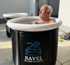 RAVEL Deluxe Eisbad XL inkl. professioneller Wasserpflege (MD Water Clean)