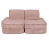 MeowBaby Spielsofa Mini Basic Churros - Plüschcord Edition