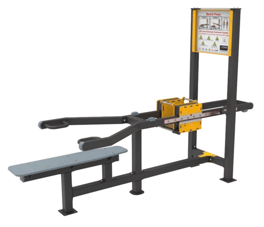 Power Outdoor Bench Press / Bankdrück-Maschine