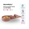 MeowBaby Schaumspielset Velvet mit Bällebad, 200 Bälle - eigene Farbauswahl
