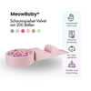 MeowBaby Schaumspielset Velvet mit Bällebad, 200 Bälle - eigene Farbauswahl