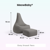 MeowBaby Outdoor Kinder-Sitzsack Outzy Tearo - Outdoor Living Edition