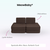 MeowBaby Spielsofa Ästhetik Cord Mini Basic - Classic Cord Edition