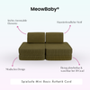 MeowBaby Spielsofa Ästhetik Cord Mini Basic - Classic Cord Edition