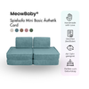 MeowBaby Spielsofa Ästhetik Cord Mini Basic - Classic Cord Edition
