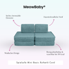 MeowBaby Spielsofa Ästhetik Cord Mini Basic - Classic Cord Edition