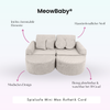 MeowBaby Spielsofa Ästhetik Cord Mini Max - Classic Cord Edition