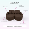 MeowBaby Spielsofa Ästhetik Cord Mini Max - Classic Cord Edition