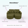 MeowBaby Spielsofa Ästhetik Cord Mini Max - Classic Cord Edition