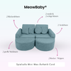MeowBaby Spielsofa Ästhetik Cord Mini Max - Classic Cord Edition