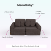 MeowBaby Spielsofa Ästhetik Cord Mini Plus - Classic Cord Edition