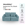MeowBaby Spielsofa Ästhetik Cord Mini Plus - Classic Cord Edition