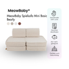 MeowBaby Spielsofa Mini Basic Bearly - Soft Teddy Edition