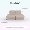 MeowBaby Spielsofa Mini Basic Bearly - Soft Teddy Edition