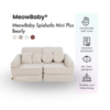 MeowBaby Spielsofa Mini Plus Bearly - Soft Teddy Edition