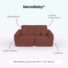 MeowBaby Spielsofa Mini Plus Bearly - Soft Teddy Edition