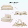 MeowBaby Spielsofa Bearly - Soft Teddy Edition