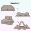 MeowBaby Spielsofa Bearly - Soft Teddy Edition