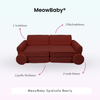 MeowBaby Spielsofa Bearly - Soft Teddy Edition