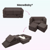 MeowBaby Spielsofa Bricks Ästhetik, 100 Bälle - eigene Farbauswahl