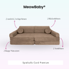 MeowBaby Spielsofa Cord Premium - Slim Cord Edition