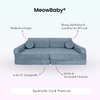 MeowBaby Spielsofa Cord Premium - Slim Cord Edition
