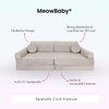 MeowBaby Spielsofa Cord Premium - Slim Cord Edition