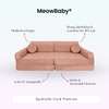MeowBaby Spielsofa Cord Premium - Slim Cord Edition