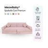 MeowBaby Spielsofa Cord Premium - Slim Cord Edition