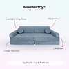 MeowBaby Spielsofa Cord Premium - Slim Cord Edition