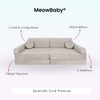 MeowBaby Spielsofa Cord Premium - Slim Cord Edition