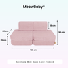 MeowBaby Spielsofa Mini Basic Cord Premium - Slim Cord Edition