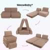 MeowBaby Spielsofa Mini Basic Cord Premium - Slim Cord Edition