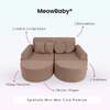MeowBaby Spielsofa Mini Max Cord Premium - Slim Cord Edition