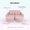 MeowBaby Spielsofa Mini Max Cord Premium - Slim Cord Edition