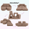 MeowBaby Spielsofa Mini Max Cord Premium - Slim Cord Edition