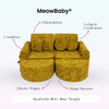 MeowBaby Spielsofa Mini Max Tangle - Cozy Chenille Edition