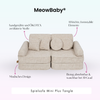 MeowBaby Spielsofa Mini Plus Tangle - Cozy Chenille Edition