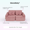 MeowBaby Spielsofa Mini Plus Tangle - Cozy Chenille Edition